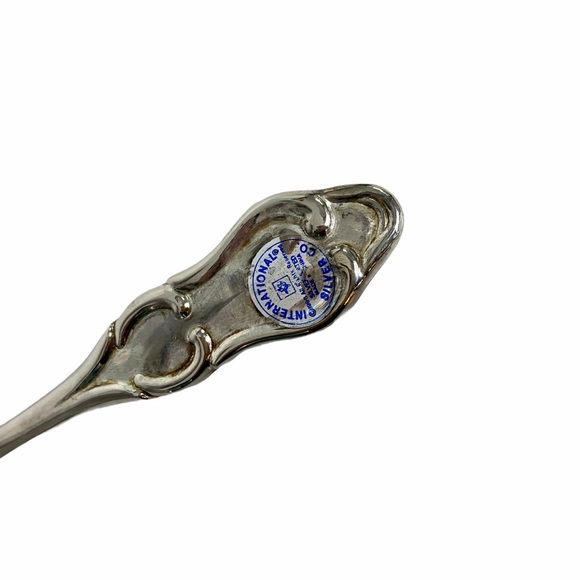 Silver Plate Cake Server Merry Christmas - Picture 4 of 5